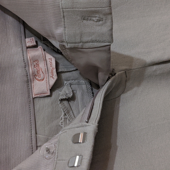 Candie's AUDREY ANKLE Size 5 Junior Khaki Pants - Picture 3 of 6